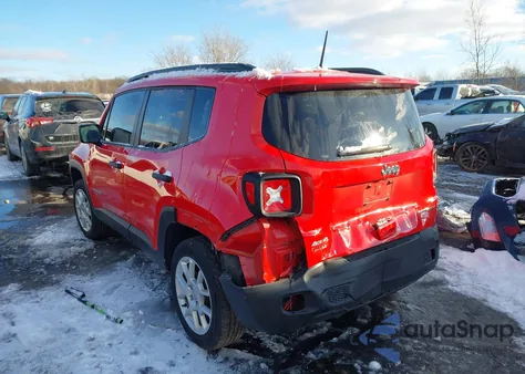 2019 Jeep Renegade Sport 4X4 из США, поврежденный, VIN ZACNJBAB4KPJ77787
